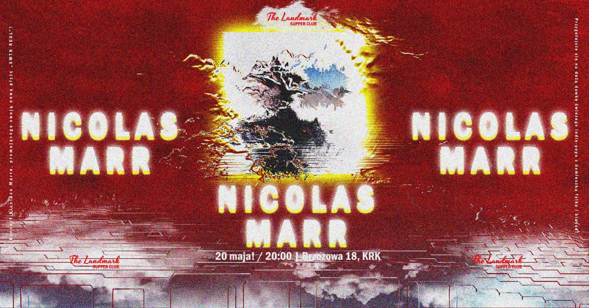 NICOLAS MARR concert poster