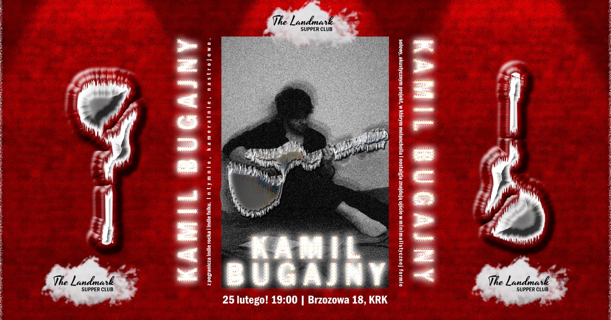 Kamil Bugajny concert poster