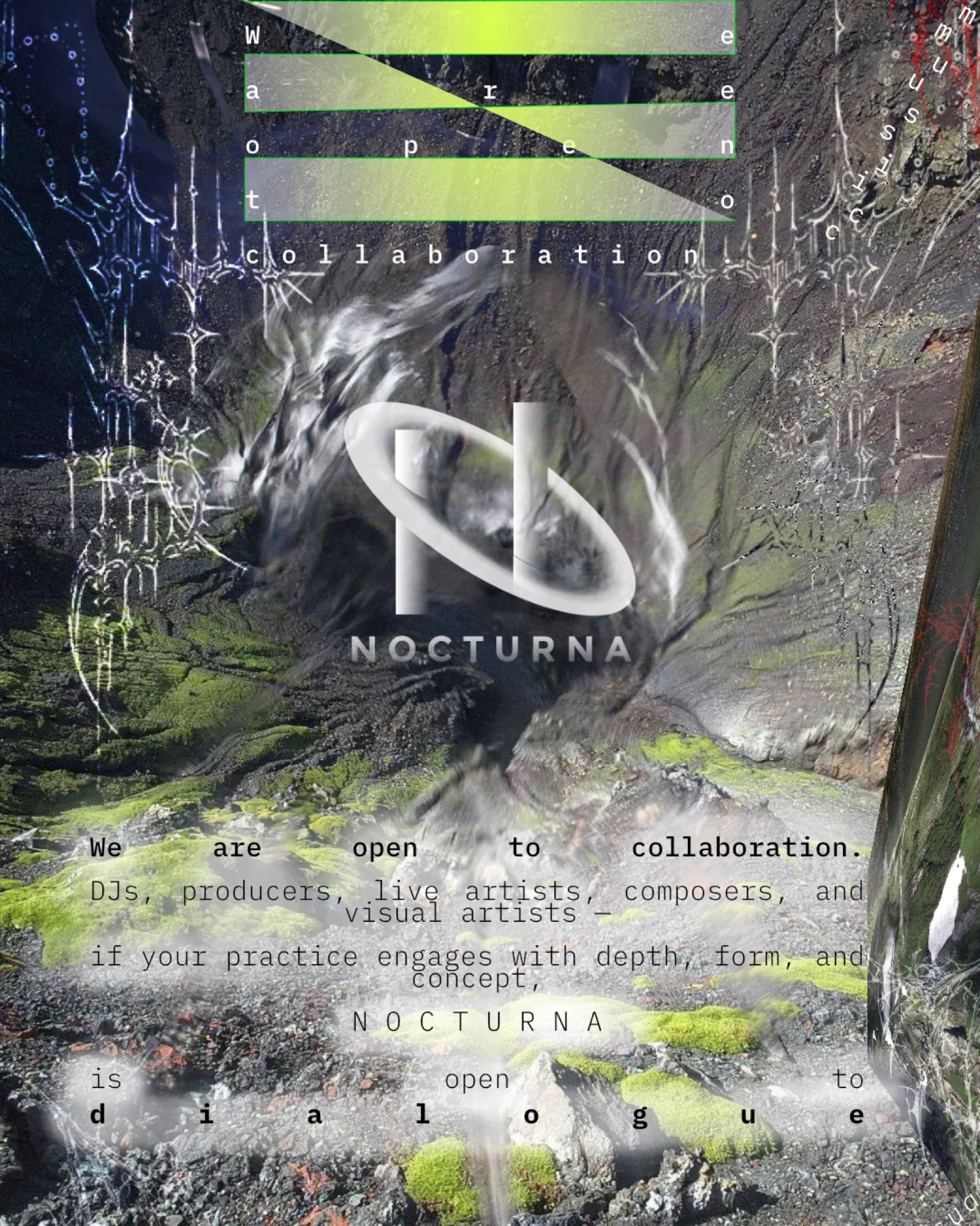NOCTURNA Instagram campaign visual, edition 2